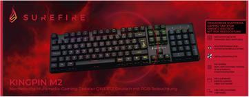 Actual product image SureFire Kingpin M2 Mech Keyboard (DE, Cable)