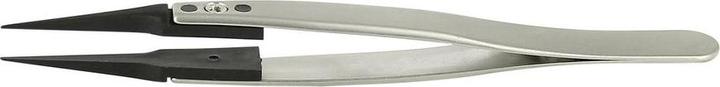 Ideal Tek Pinzette ESD / Austauschbare Spitze Kohlefaser Gerade / Sehr fein / Scharf 115mm