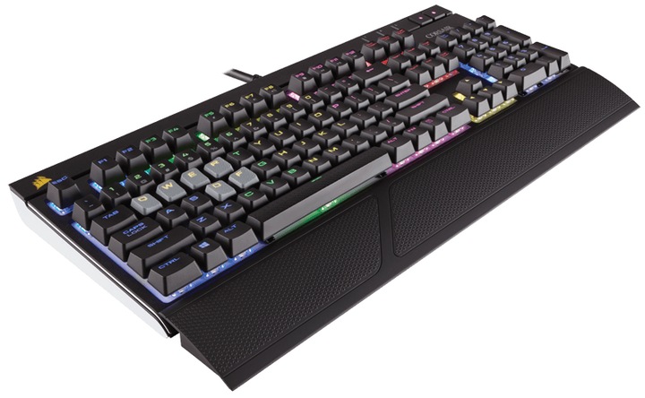 Produktbild Corsair Gaming STRAFE RGB SILENT (DE, Kabelgebunden)