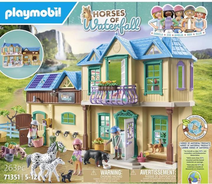 Actual product image Playmobil Waterfall Ranch (71351)