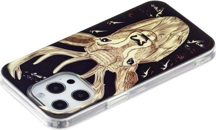 Produktbild Cover-Discount iPhone 15 Pro - Nachtleuchtende Silikon Hülle Hirsch (Apple iPhone 15 Pro)