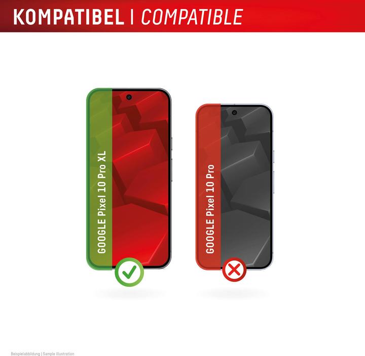 Produktbild Displex Real Glass + Case (1 Stk., Google Pixel 10 Pro XL)