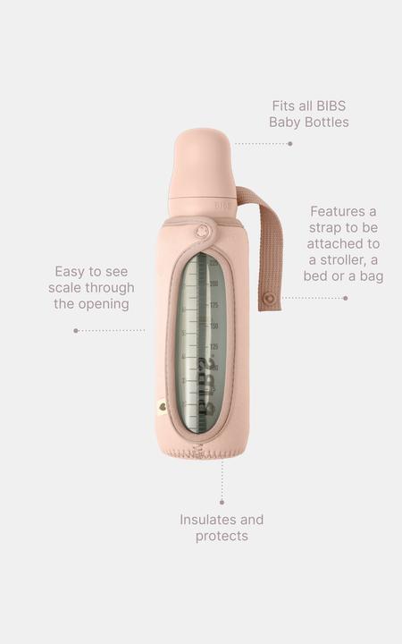 Bibs x Liberty Baby Bottle Sleeve Small Eloise Ivory