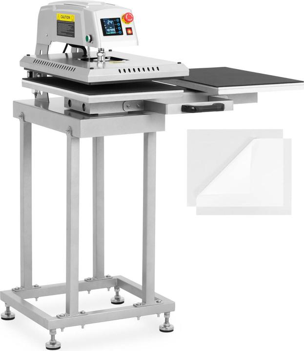 MSW Pneumatic Heat Press - double - 40 x 60 cm - with base