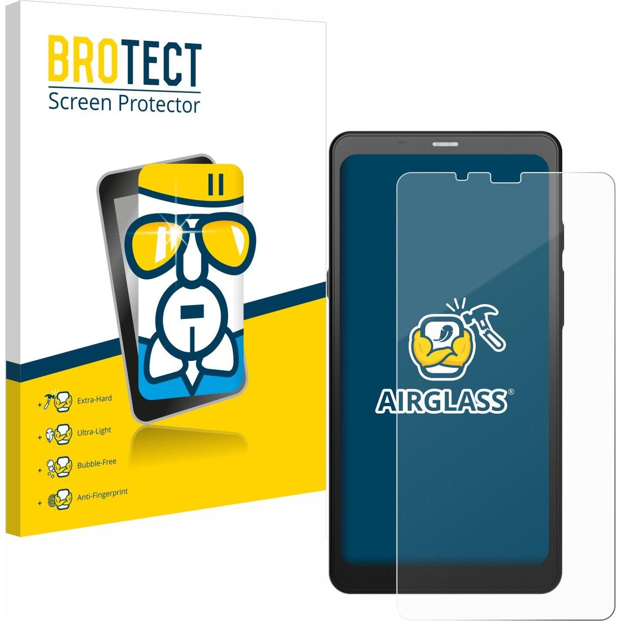 BROTECT Schutzglas Schutzfolie Glas Folie Displayschutz klar, eReader Zubehör, Transparent