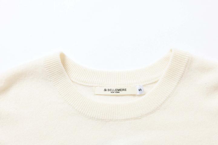Produktbild Bellemere Pullover Pure Crew Neck Merino-Cashmere Sweater (S)