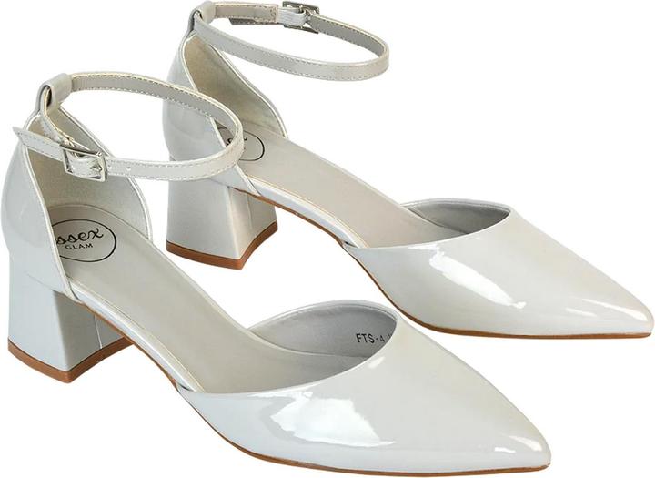 Immagine prodotto XY London Evie Decolleté Tacco Basso a Blocco Donna (39.5)