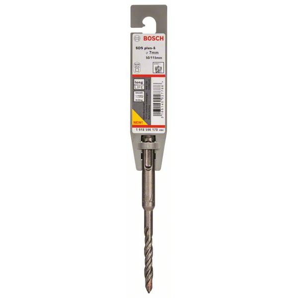 Thumbnail - Bosch Professional Zubehör, Bohrereinsatz, Hammerbohrer SDS plus-5, 7 x 50 x 115 mm (7 mm)