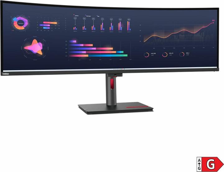 Produktbild Lenovo ThinkVision P49w-30 (5120 x 1440 Pixel, 49")