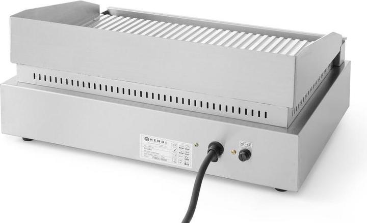 Produktbild Hendi Grillplatte Profi Line gerillt 230V 2400W (2.40 kW)