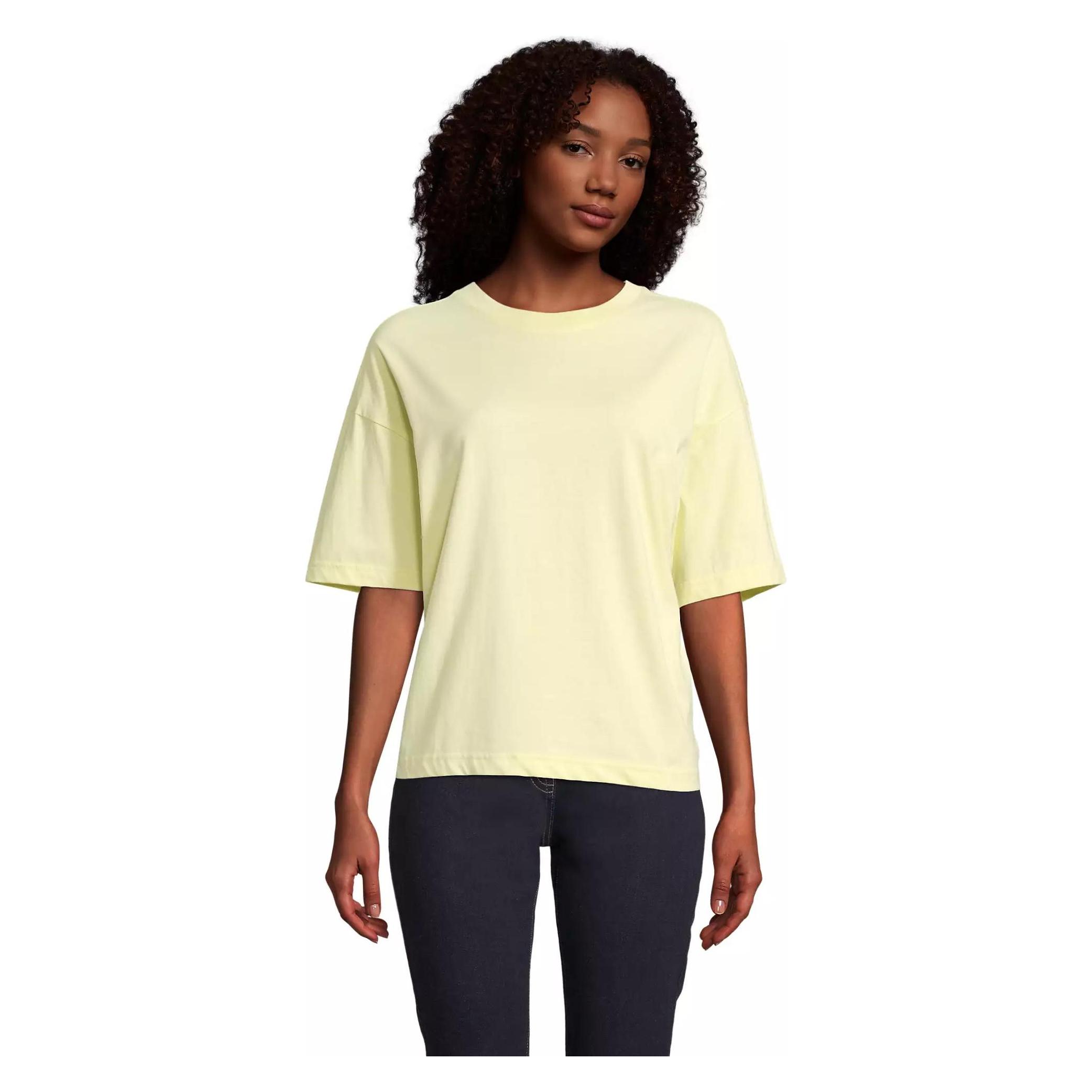 Sol's, Damen, Shirts, Boxy, Gelb, (M)