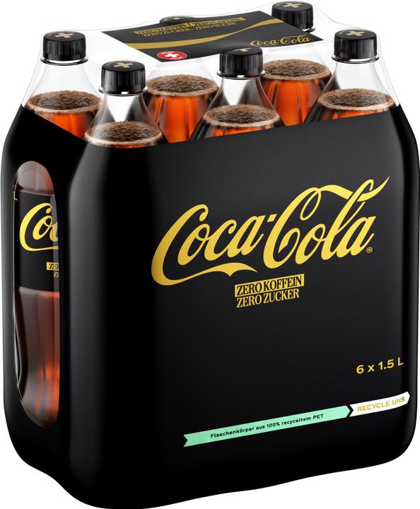 Actual product image Coca Cola Zero Free (6 x 150 cl)
