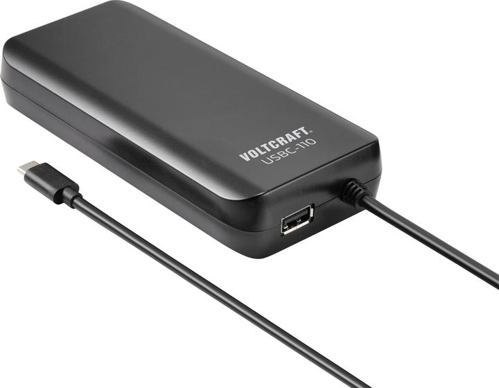 Produktbild Voltcraft Dual USB-Ladegerät mit USB-C Power Delivery und USB A-Ausgang (100 W)