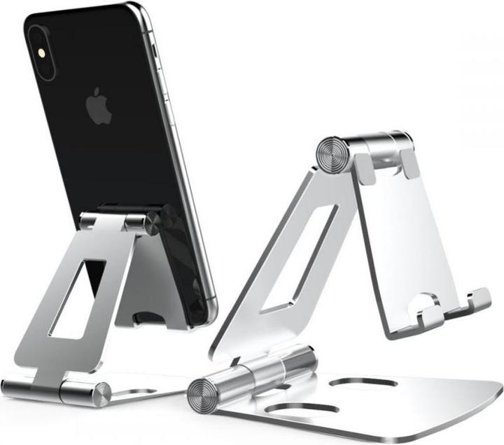 Actual product image Tech-Protect Podstawka UNIVERSAL STAND HOLDER FOR SMARTPHONES Silver.