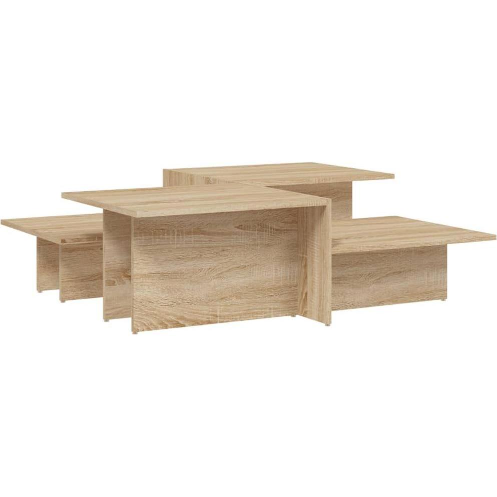 VidaXL, Couchtisch + Beistelltisch, Mason (111.5 x 50 x 33 cm)