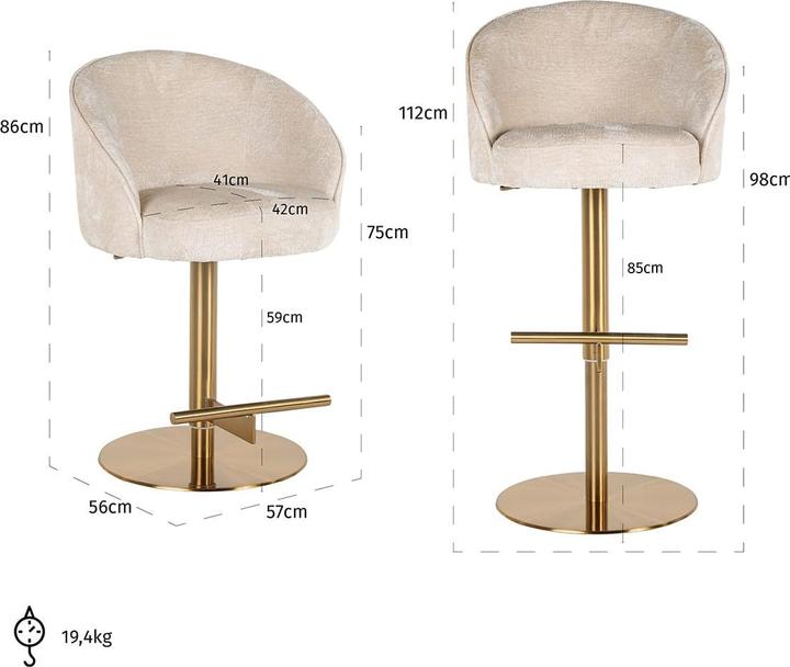 Actual product image Richmond Interiors Zabi