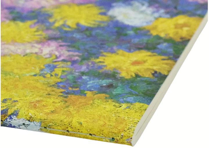 Image du produit Paperblanks Cahier de notes Chrysanthèmes A5, ligné, multicolore (A5, À rayures, Couverture souple)