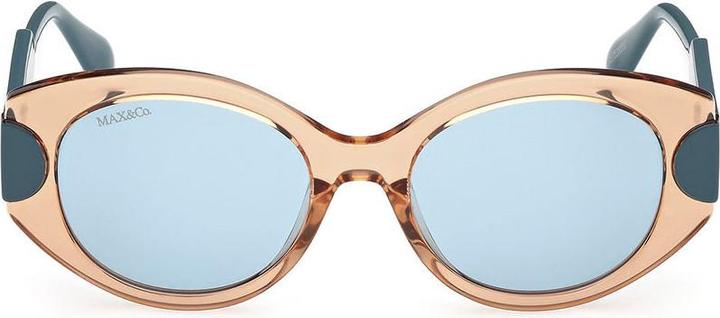 Actual product image Max&Co. Brown Green Round Sunglasses