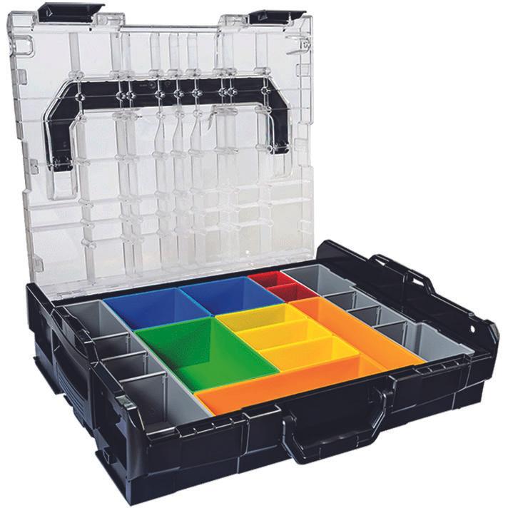 Werkstarck, Organizzatore a scomparti, Valigetta di assortimento L-BOXX 102