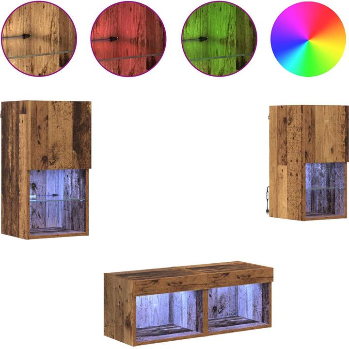 Actual product image vidaXL TV-Schränk (30 x 30 x 60 cm)