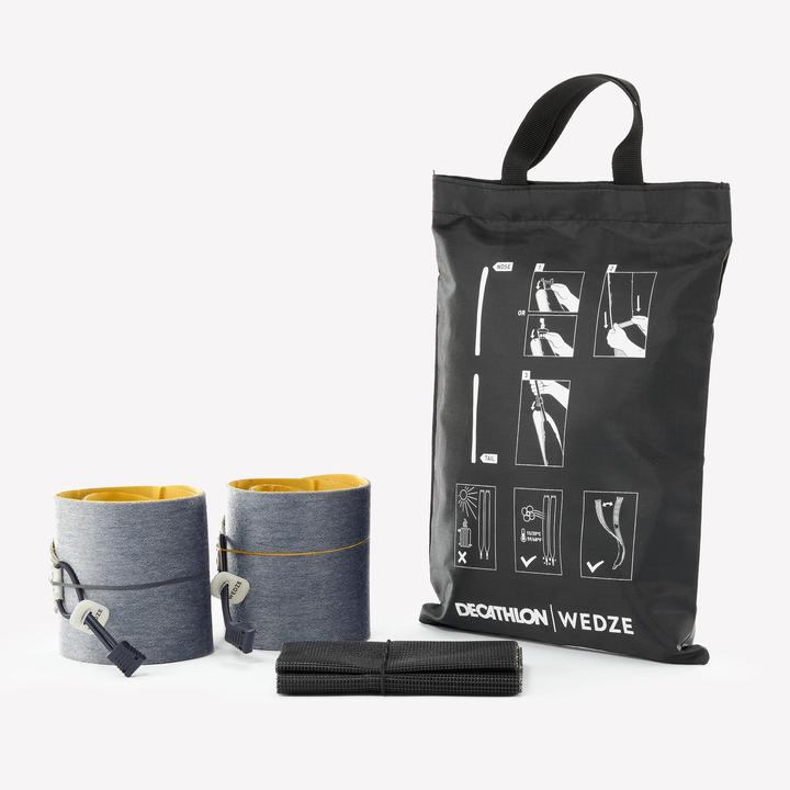 Image du produit Wedze Skis de randonnée avec fixations et peaux de phoque - Wilder 102 (185 cm, Avec fixations)