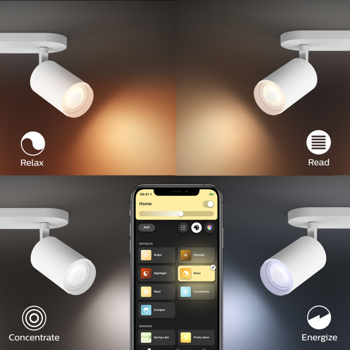 Image du produit Philips Hue Fugato Base BT (1400 lm, GU10)
