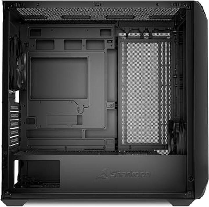 Actual product image Sharkoon MK3 Black mATX (black) (mATX, Mini-ITX)