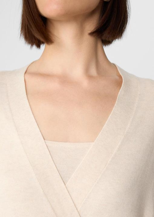 Produktbild Comma Strickjacke Wickel-Cardigan aus Feinstrick (M)