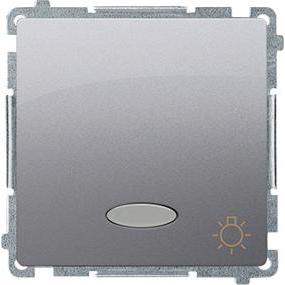 Kontakt BMS1L.01/43, Taster + Schalter, Silber