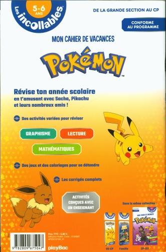 Immagine prodotto Pokémon : mon cahier de vacances (Francese, Collettività, 2021)