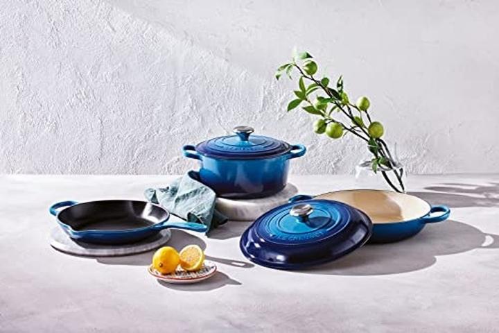 Image du produit Le Creuset Brat-U.Servierpfanne Sig Hoch (26 cm, Poêle à frire, Acier inoxydable, Fonte)