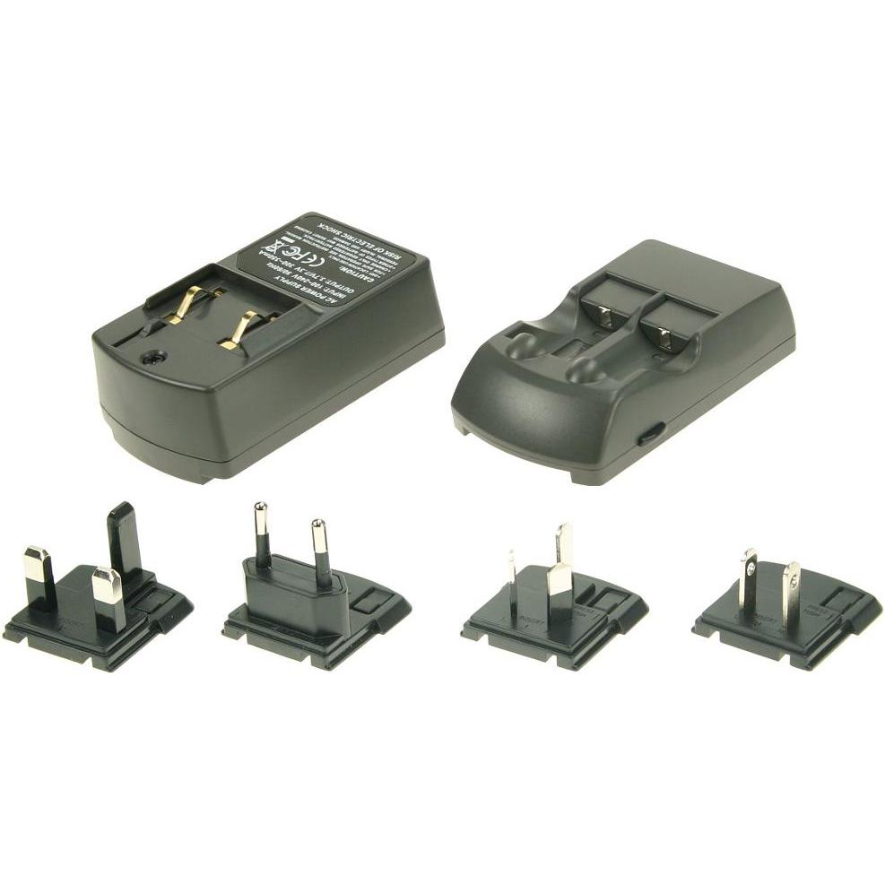 2-Power Caricabatterie per ricaricabili CR123A (1 pz., Accumulatore di carica elettrica), Caricabatterie