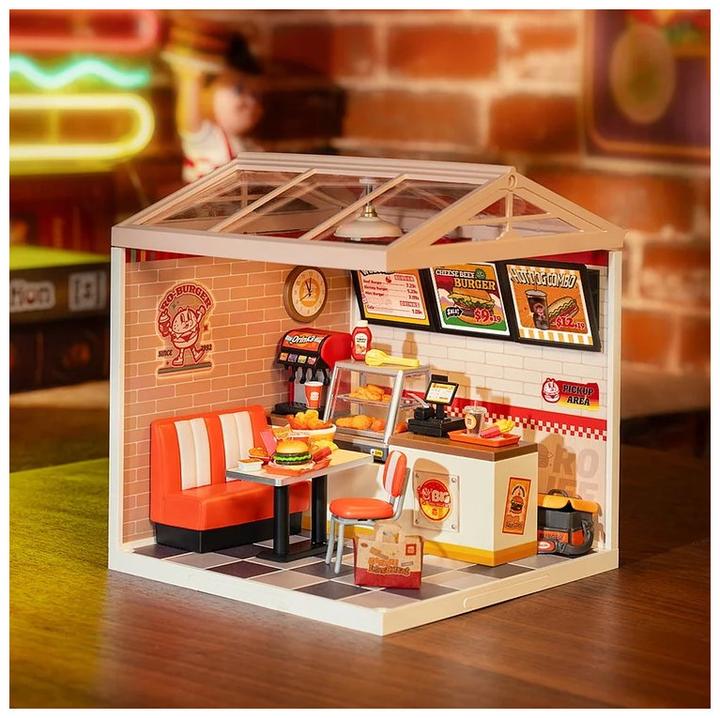 Actual product image Robotime Yum Yum Burgers