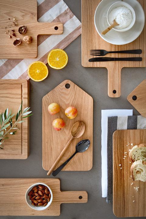 Image du produit Zeller Present Planche à découper chêne 36x20x1.5 cm