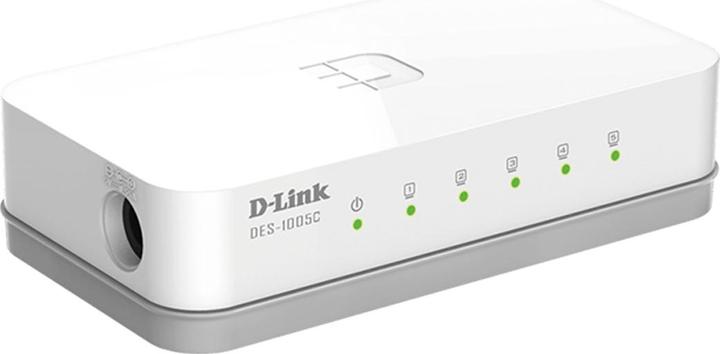 Produktbild D-Link DLINK DES-1005C/E 5-Port Fast Ethernet Desktop Swi (5 Ports)