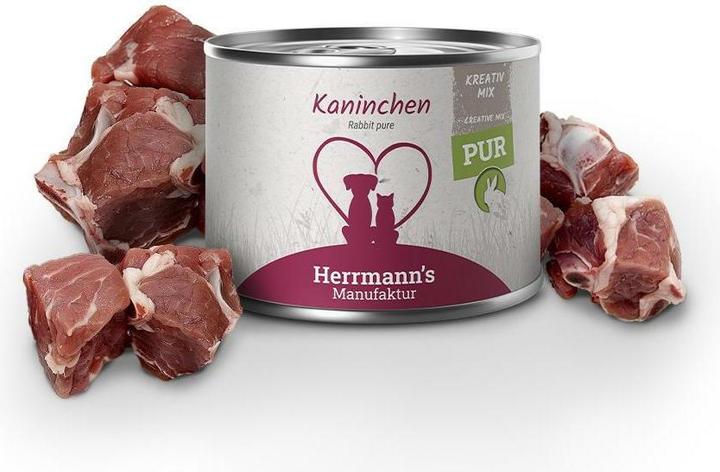 Image du produit Herrmanns Viande pure de lapin (Adulte, 12 pcs, 200 g)