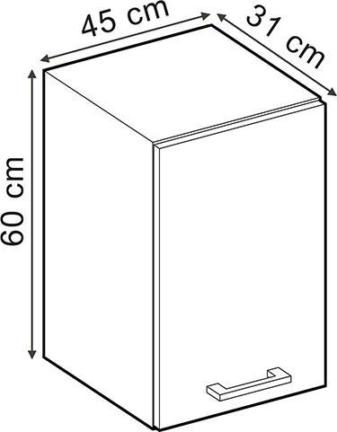 Produktbild Vicco Hängeschrank R-Line (45 x 31 x 60 cm)