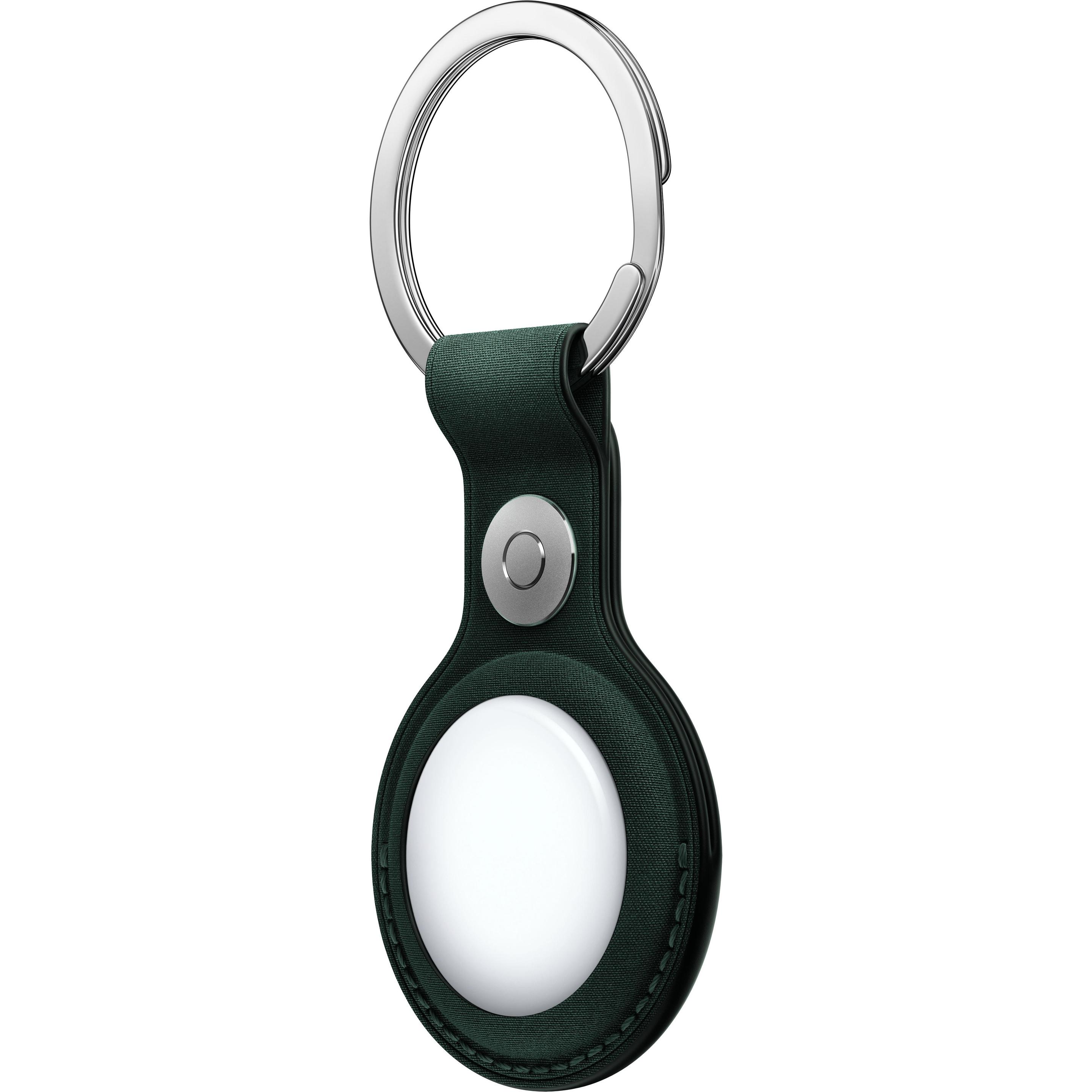 Apple AirTag FineWoven Key Ring, Tracker Zubehör, Grün
