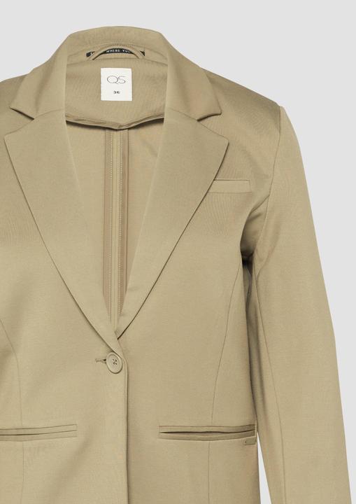 Produktbild S.Oliver Indoor-Blazer Elastischer Blazer aus Interlockjersey (42)