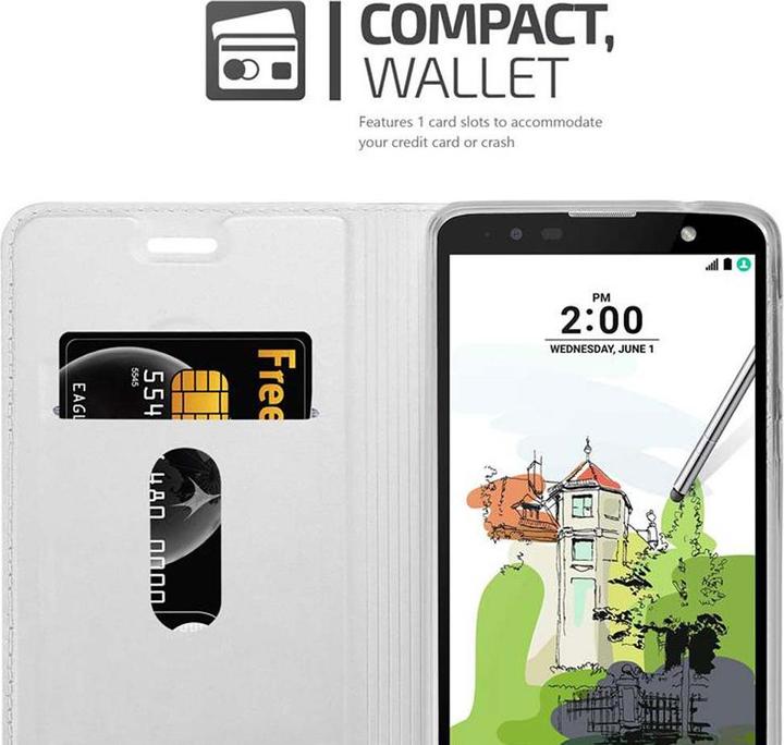 Produktbild Cadorabo Book Classy Style Cover (LG Stylus 2)