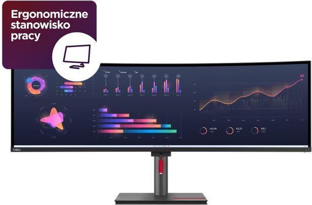 Productafbeelding Lenovo ThinkVision P49w-30 (5120 x 1440 pixels, 49")