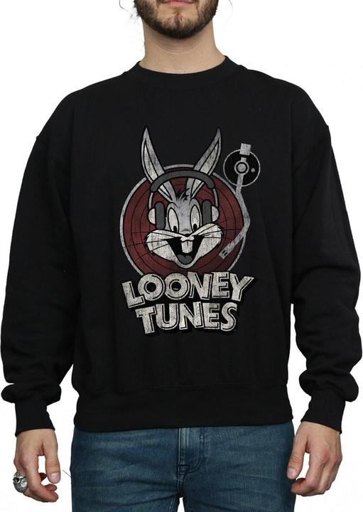 Produktbild Looney Tunes Mens Bugs Bunny Circle Logo Sweatshirt (S)