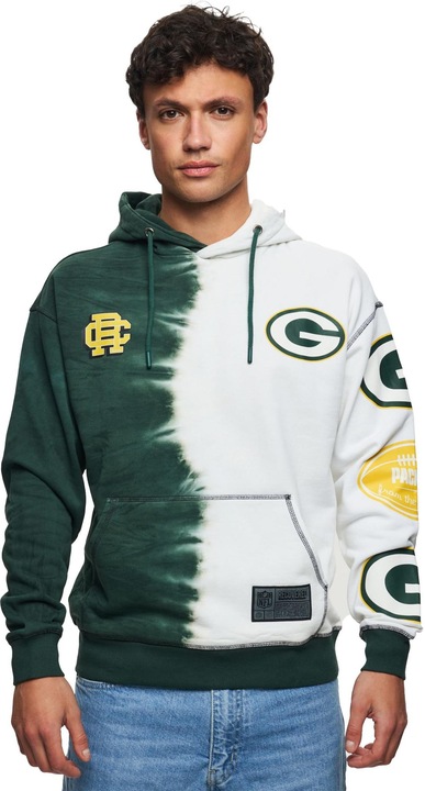 Produktbild Recovered Re:covered Fleece Hoody - INK DYE Green Bay Packers - L (L)