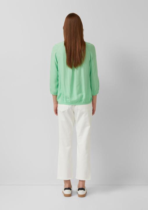 Immagine prodotto s.Oliver Bluse Strukturierte Viskose-Bluse mit Raff-Details (40)