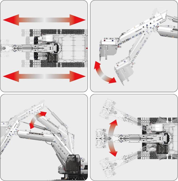 Produktbild Mould King Sci-fi Excavator Bagger