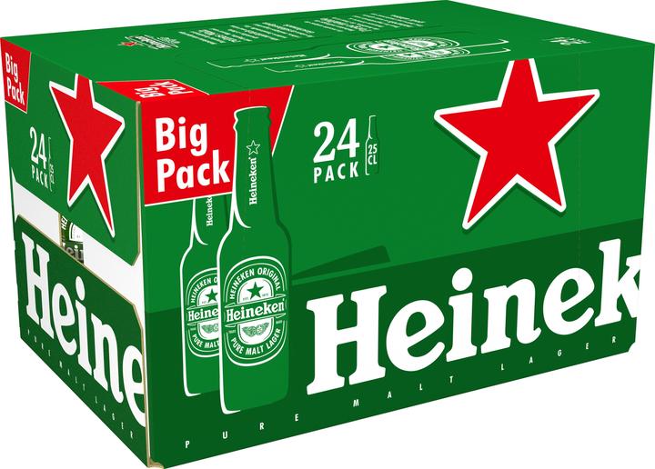 Image du produit Heineken Entrepôt (24 x 25 cl)