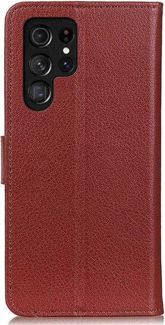 Image du produit MU Classic Série de couvertures de livres en cuir Litchi (Samsung Galaxy S24 Ultra)