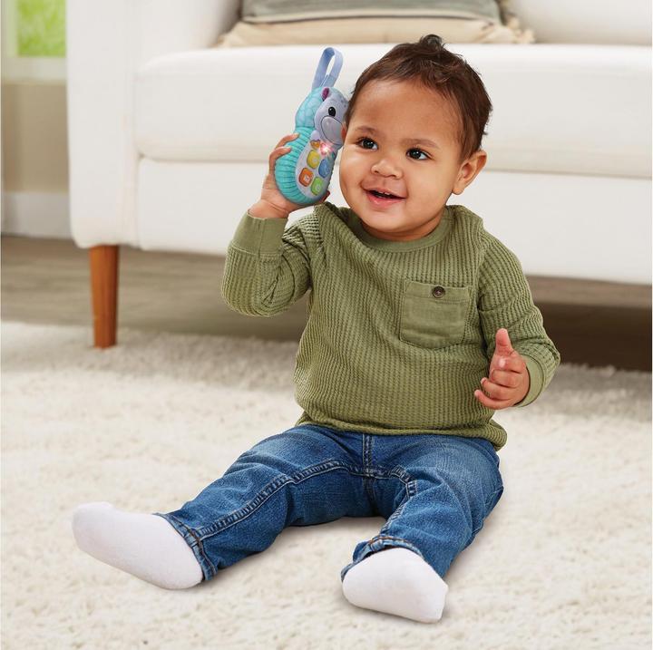 Immagine prodotto VTech Allô Bébé Toudoux bleu (Francese, 0.50 - 3 anni)