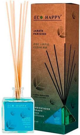 Eco Happy Ambientador Mikado 100 ml Jardin Parisino