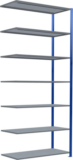 Produktbild Schulte Lagertechnik Stecksystem Anbauregal MULTIplus250 mit Kreuzstrebe